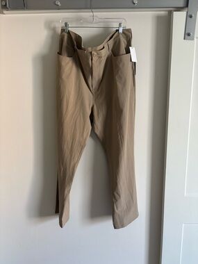 Callaway Men's Khaki Straight Fit Chinos 46x30